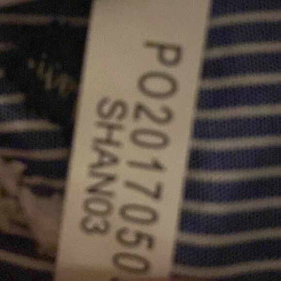 STELLA & DOT Beach Kai Emboidered Boho Cottagecore Stripe Cover Up L/XL - Picture 12 of 12